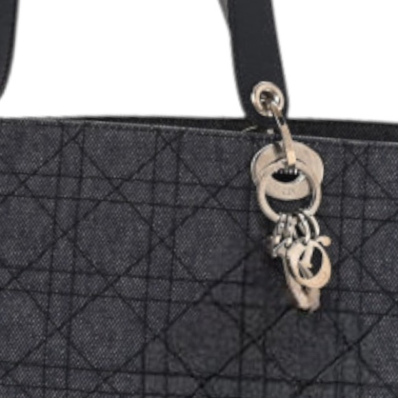 Denim Cannage Lady Dior
